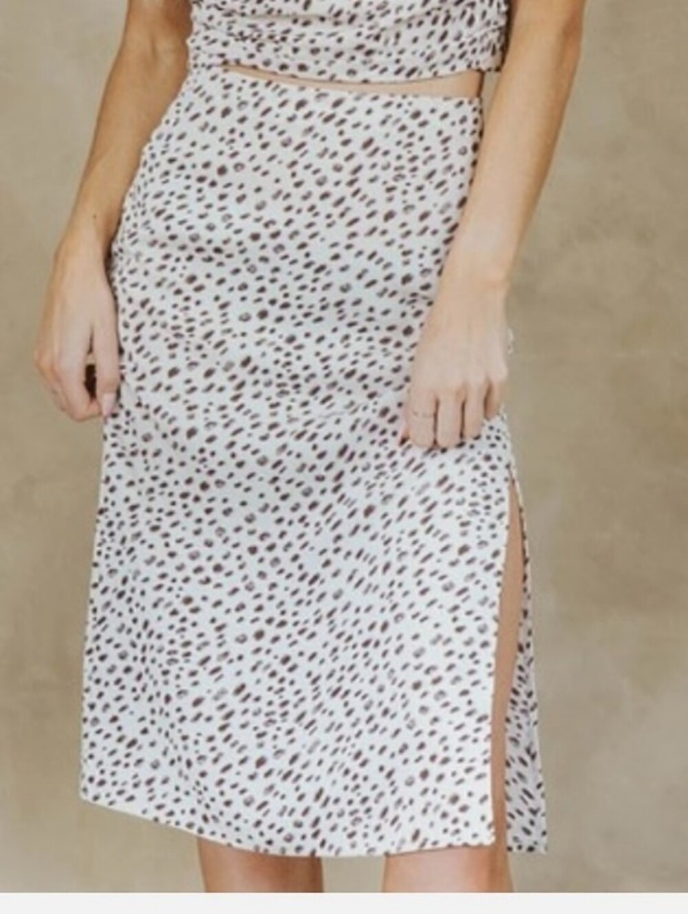 Kittenish Spotted Skirt
